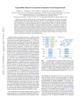 Expressibility-induced Concentration of Quantum Neural Tangent Kernels