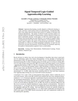 Signal Temporal Logic-Guided Apprenticeship Learning
