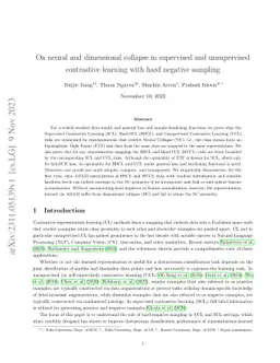 Hard-Negative Sampling for Contrastive Learning: Optimal Representation Geometry and Neural- vs Dimensional-Collapse