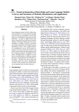Trends in Integration of Knowledge and Large Language Models: A Survey
  and Taxonomy of Methods, Benchmarks, and Applications