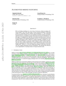 Augmented Bridge Matching