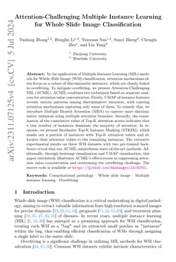 Attention-Challenging Multiple Instance Learning for Whole Slide Image
  Classification
