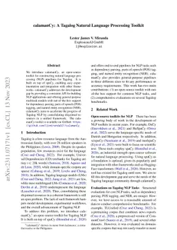 calamanCy: A Tagalog Natural Language Processing Toolkit