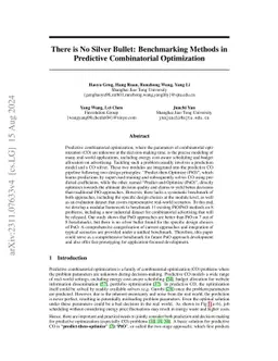 Rethinking and Benchmarking Predict-then-Optimize Paradigm for
  Combinatorial Optimization Problems