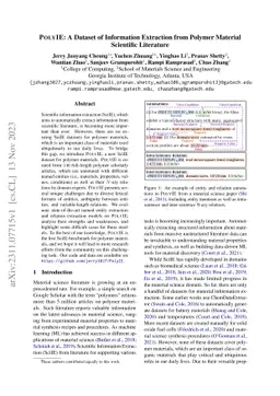 PolyIE: A Dataset of Information Extraction from Polymer Material
  Scientific Literature