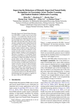 Improving the Robustness of Distantly-Supervised Named Entity Recognition via Uncertainty-Aware Teacher Learning and Student-Student Collaborative Learning