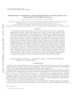 Identifying Light-curve Signals with a Deep Learning Based Object
  Detection Algorithm. II. A General Light Curve Classification Framework