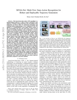 MVSA-Net: Multi-View State-Action Recognition for Robust and Deployable
  Trajectory Generation