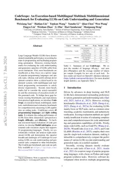 CodeScope: An Execution-based Multilingual Multitask Multidimensional
  Benchmark for Evaluating LLMs on Code Understanding and Generation