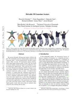 Drivable 3D Gaussian Avatars