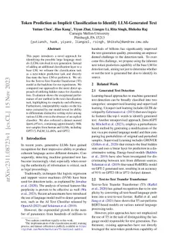 Token Prediction as Implicit Classification to Identify LLM-Generated
  Text