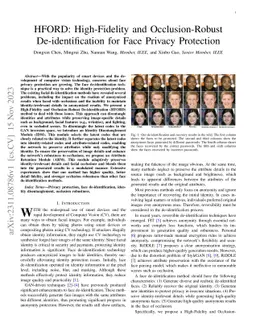 Disentangle Before Anonymize: A Two-stage Framework for Attribute-preserved and Occlusion-robust De-identification