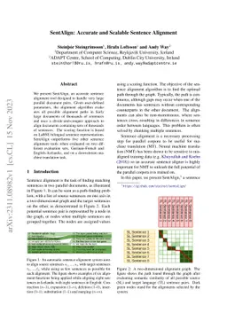 SentAlign: Accurate and Scalable Sentence Alignment