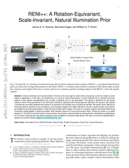 RENI++ A Rotation-Equivariant, Scale-Invariant, Natural Illumination
  Prior