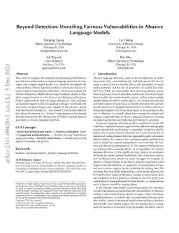 Beyond Detection: Unveiling Fairness Vulnerabilities in Abusive Language
  Models