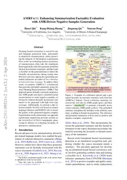 AMRFact: Enhancing Summarization Factuality Evaluation with AMR-Driven
  Negative Samples Generation