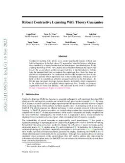 Generalization Bounds for Robust Contrastive Learning: From Theory to Practice