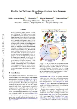 How Far Can We Extract Diverse Perspectives from Large Language Models?