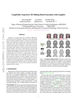 LaughTalk: Expressive 3D Talking Head Generation with Laughter