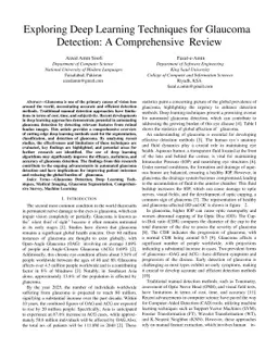 Exploring Deep Learning Techniques for Glaucoma Detection: A
  Comprehensive Review