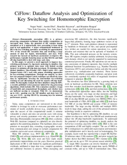 CiFlow: Dataflow Analysis and Optimization of Key Switching for
  Homomorphic Encryption