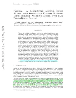 FairSeg: A Large-Scale Medical Image Segmentation Dataset for Fairness
  Learning Using Segment Anything Model with Fair Error-Bound Scaling