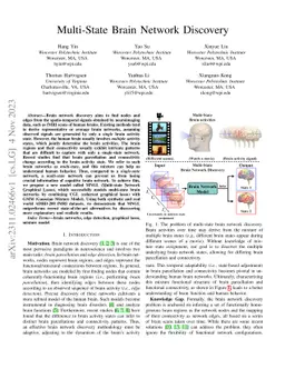 Multi-State Brain Network Discovery