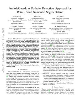 PotholeGuard: A Pothole Detection Approach by Point Cloud Semantic
  Segmentation