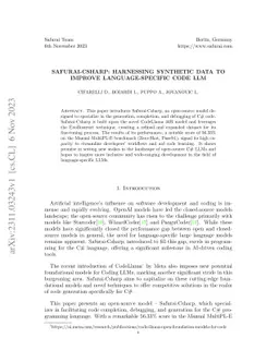 Safurai-Csharp: Harnessing Synthetic Data to improve language-specific
  Code LLM