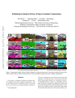 Rethinking Evaluation Metrics of Open-Vocabulary Segmentaion