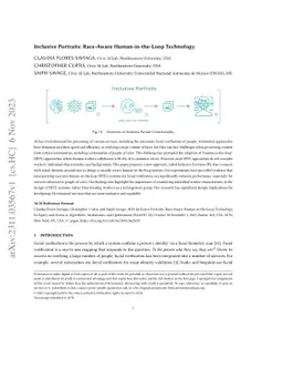 Inclusive Portraits: Race-Aware Human-in-the-Loop Technology
