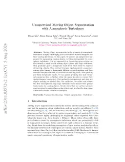 Unsupervised Region-Growing Network for Object Segmentation in
  Atmospheric Turbulence