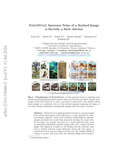 InstaStyle: Inversion Noise of a Stylized Image is Secretly a Style
  Adviser
