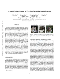 ID-like Prompt Learning for Few-Shot Out-of-Distribution Detection