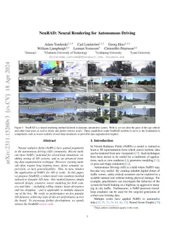 NeuRAD: Neural Rendering for Autonomous Driving