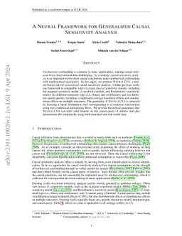 A Neural Framework for Generalized Causal Sensitivity Analysis