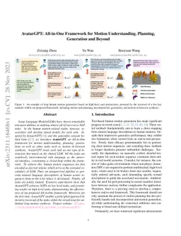 AvatarGPT: All-in-One Framework for Motion Understanding, Planning,
  Generation and Beyond