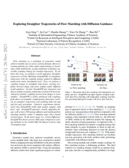 Straighter Flow Matching via a Diffusion-Based Coupling Prior
