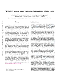 TFMQ-DM: Temporal Feature Maintenance Quantization for Diffusion Models