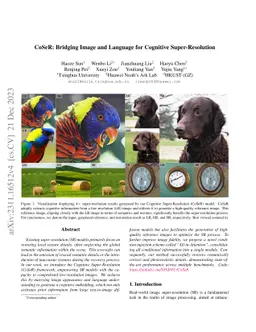 CoSeR: Bridging Image and Language for Cognitive Super-Resolution