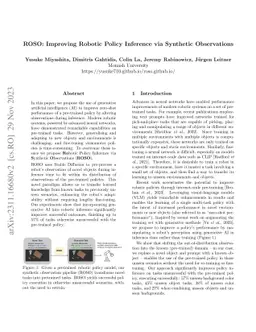 ROSO: Improving Robotic Policy Inference via Synthetic Observations