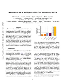 Scalable Extraction of Training Data from (Production) Language Models