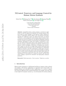 TLControl: Trajectory and Language Control for Human Motion Synthesis