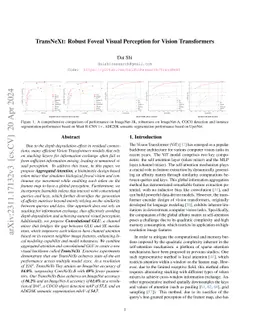 TransNeXt: Robust Foveal Visual Perception for Vision Transformers