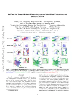 DifFlow3D: Toward Robust Uncertainty-Aware Scene Flow Estimation with
  Diffusion Model