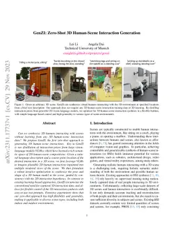 GenZI: Zero-Shot 3D Human-Scene Interaction Generation