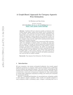 A Graph-Based Approach for Category-Agnostic Pose Estimation