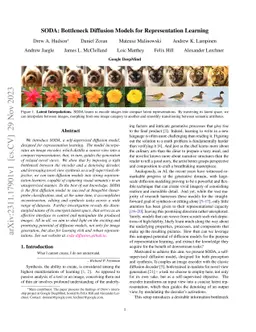SODA: Bottleneck Diffusion Models for Representation Learning