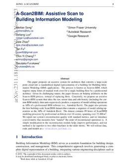 A-Scan2BIM: Assistive Scan to Building Information Modeling