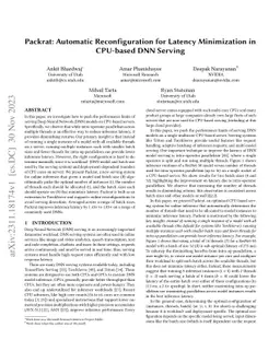 Packrat: Automatic Reconfiguration for Latency Minimization in CPU-based
  DNN Serving